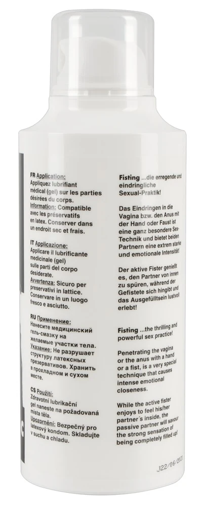 Fisting Gel gleitmittel ohne aroma