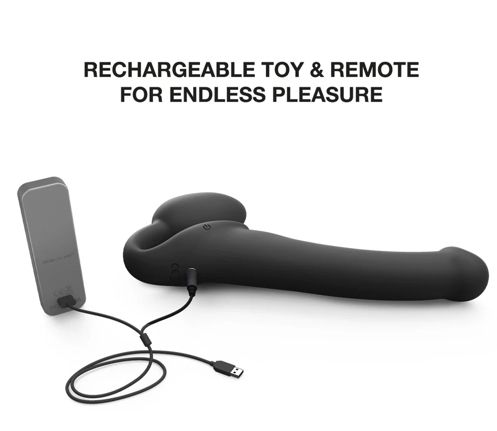 strap-on-me Vibrating Bendable Strap-On