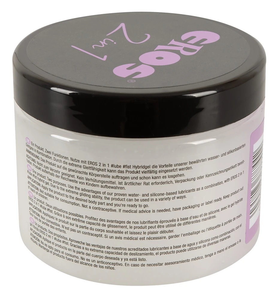 Eros 2in1 lube fist gleitmittel ohne aroma