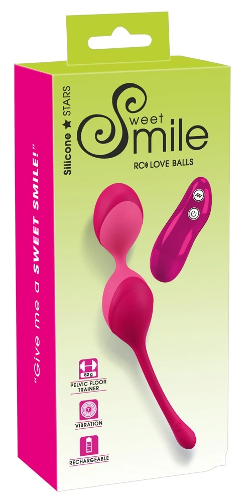 Sweet Smile Loveballs remote controlled liefdesbal