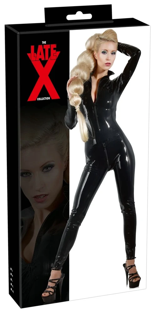 Late X Catsuit aus Latex