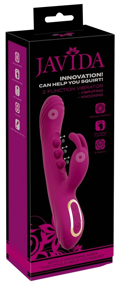 JAVIDA 2 Function Vibrator Squirting 22,5 cm