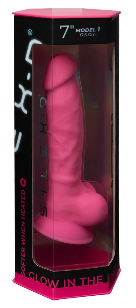 SILEXD Model 1 Glow in the Dark 17,6 cm dildo