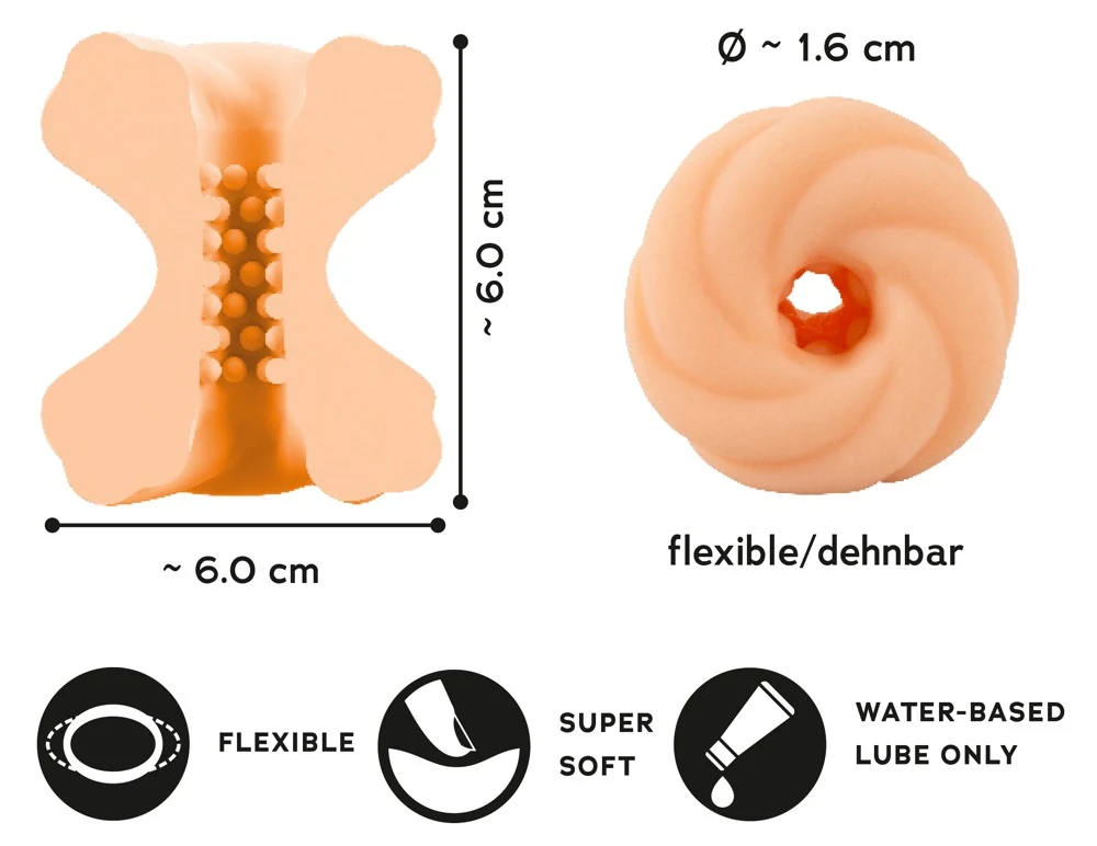 Eigenlabel Grossokunde 4 Function Toy penisring