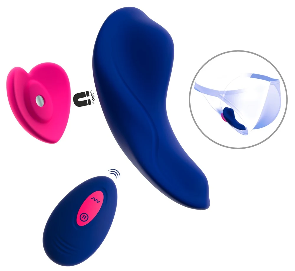 Sweet Smile RC Panty Vibrator Heart 10 cm