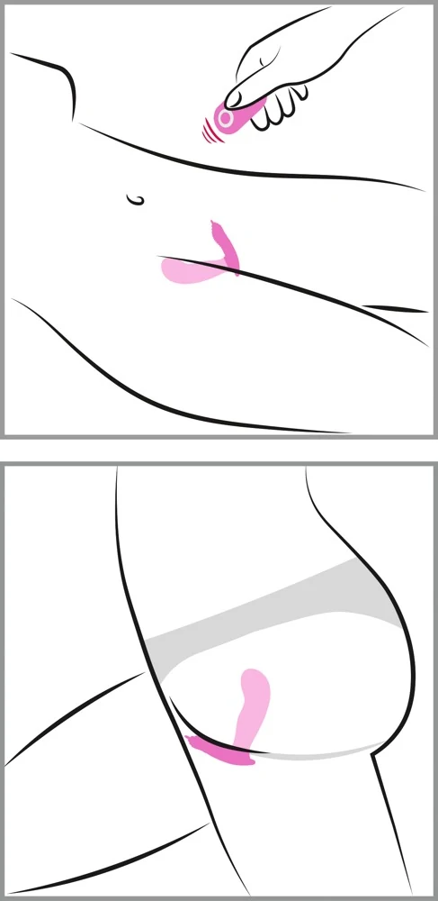 Sweet Smile G-Spot Panty Vibe 11,7 cm anal toy