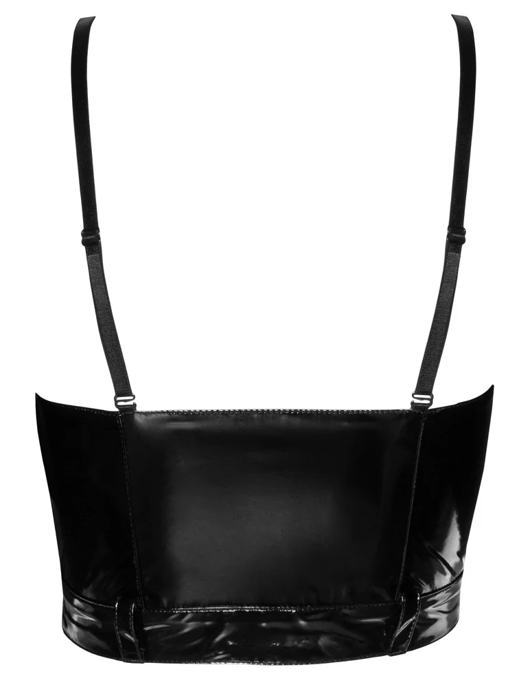 Black Level Top aus Lack