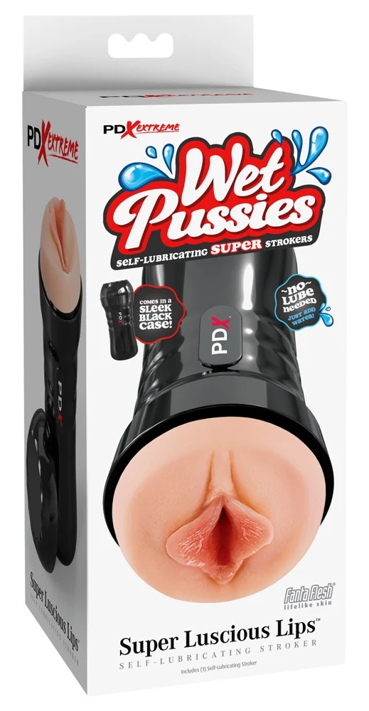 PDX Extreme Wet Pussies Super Luscious Lips masturbator