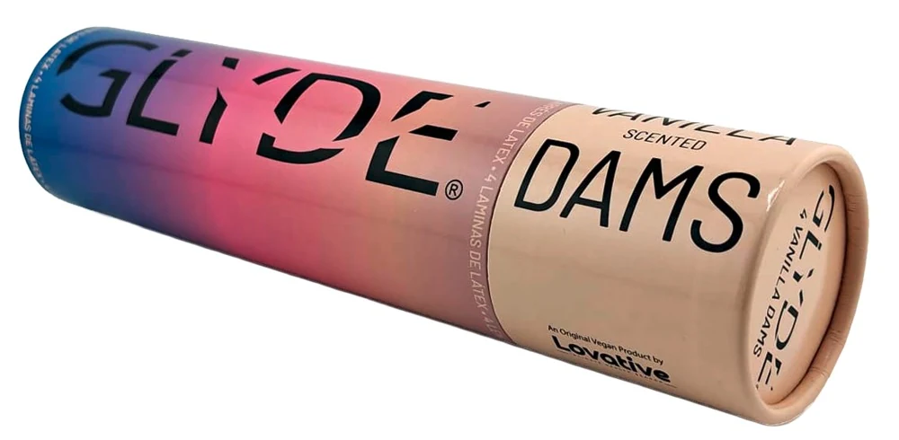 GLYDE Dams Vanilla körperpflege hygiene