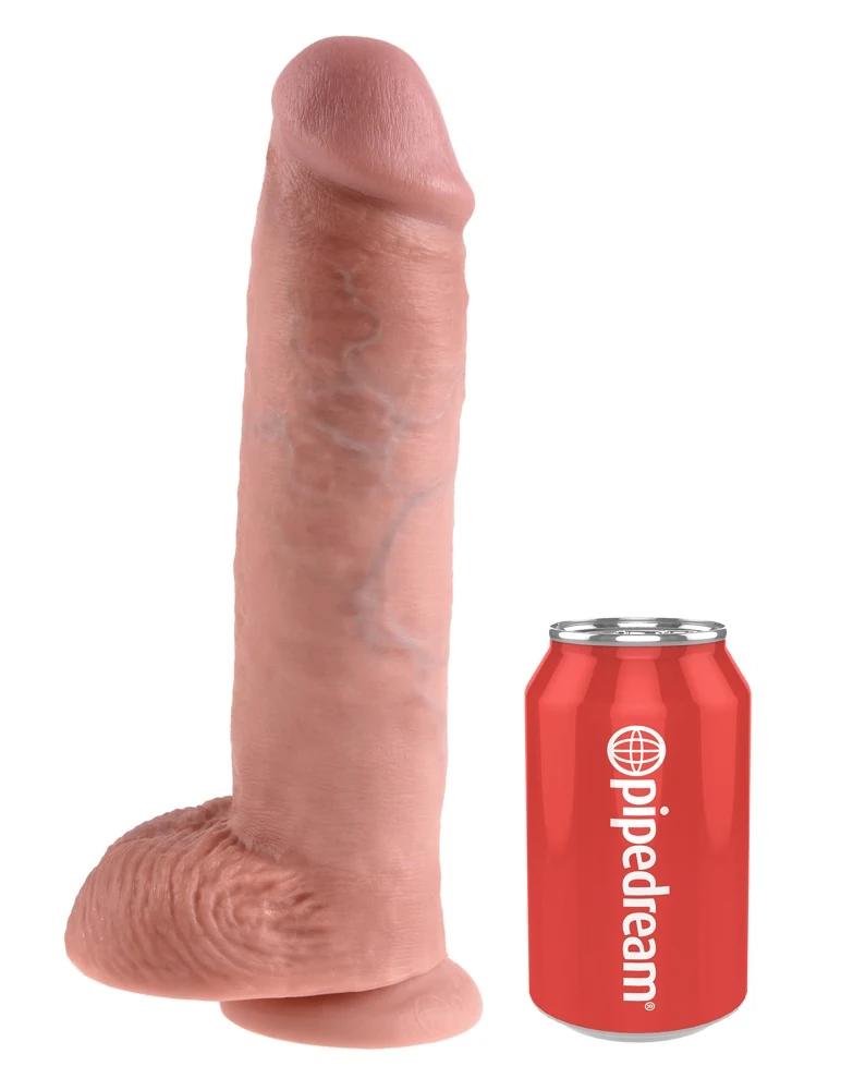 King Cock 11“ with Balls 28 cm dildo