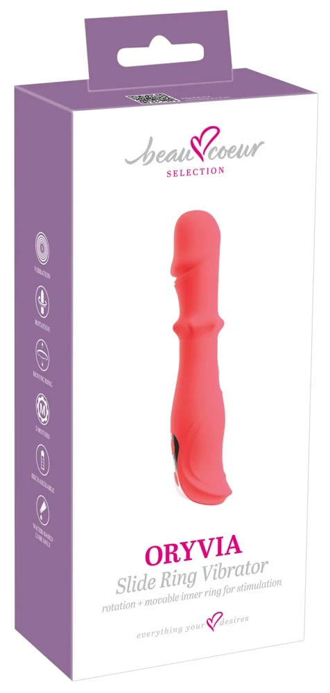 beau coeur ORYVIA Slide Ring Vibrator 18,4 cm