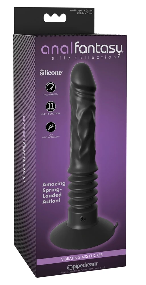Anal Fantasy Elite Vibrating Ass Fucker 21 cm toy