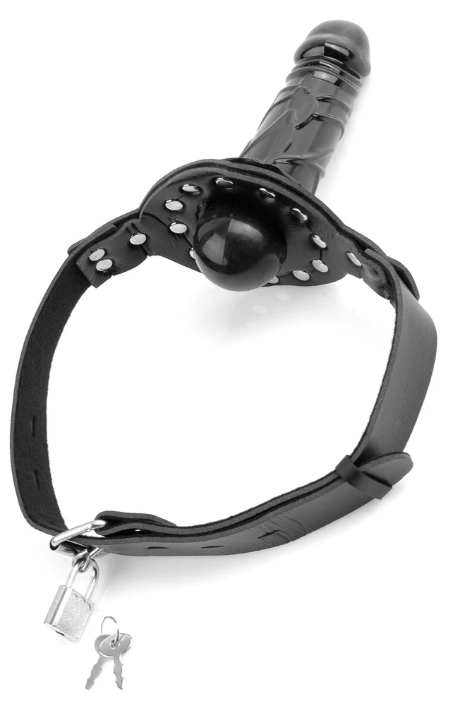 FF Series Deluxe Ball Gag with Dildo masken knebel