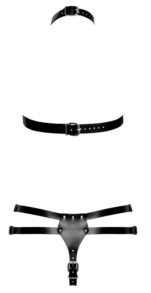 ZADO Harness-Set aus Leder