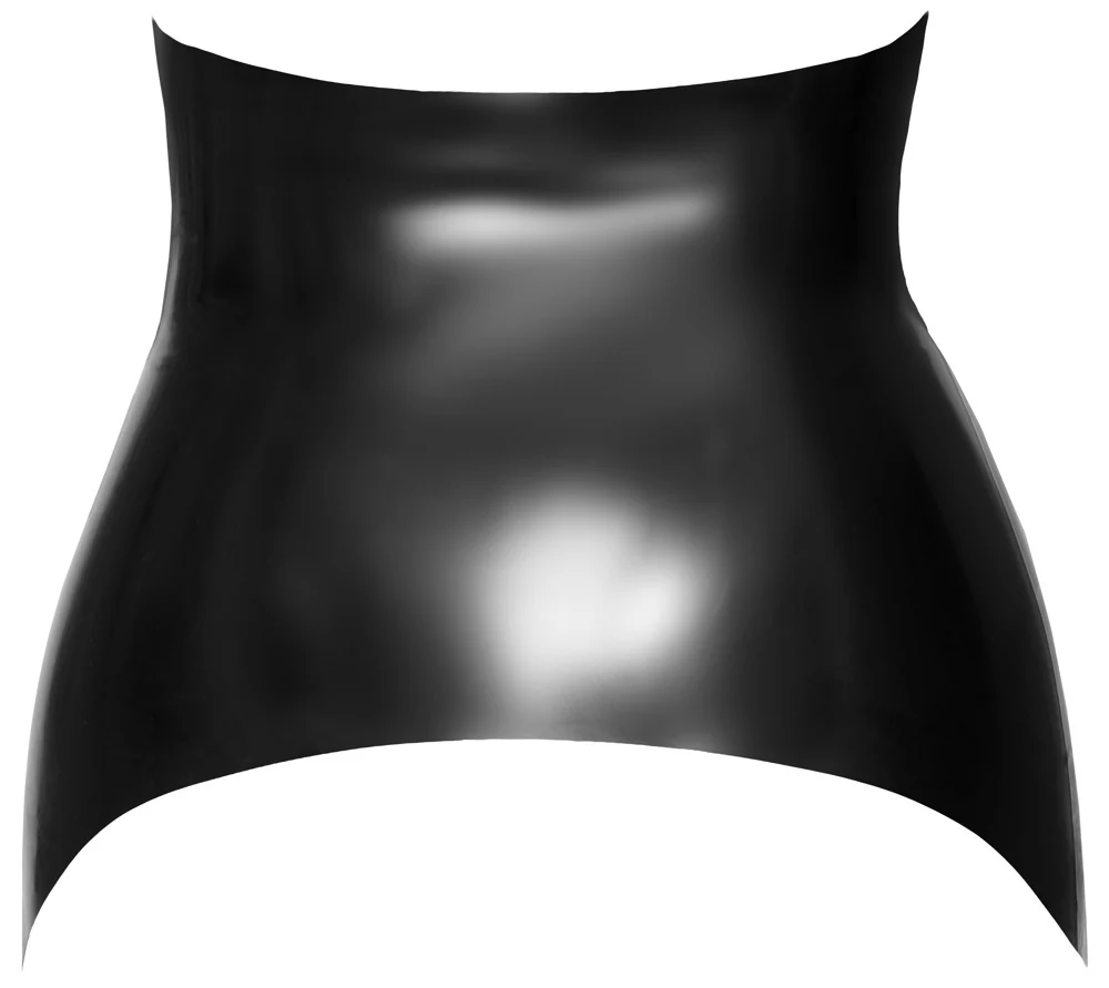 Late X Strapsgurt aus Latex