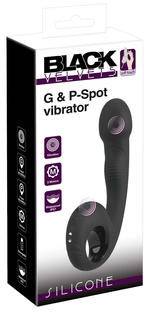 Black Velvets G P-Spot Vibrator 16,8 cm