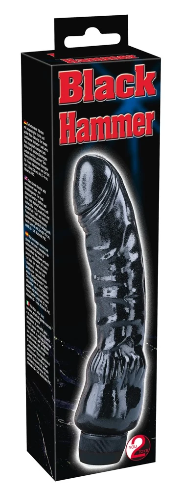 You2Toys Black Hammer 24 cm vibrator