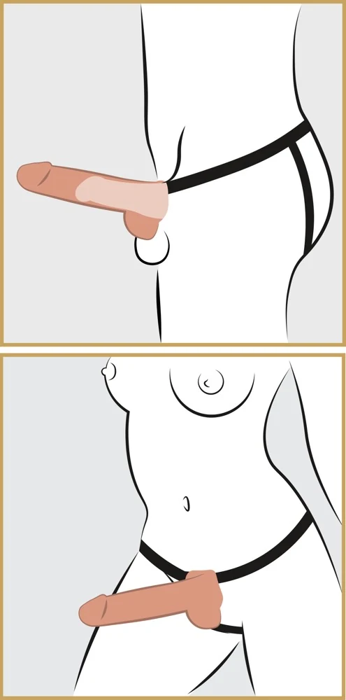 FF Series Hollow Strap-on Squirting