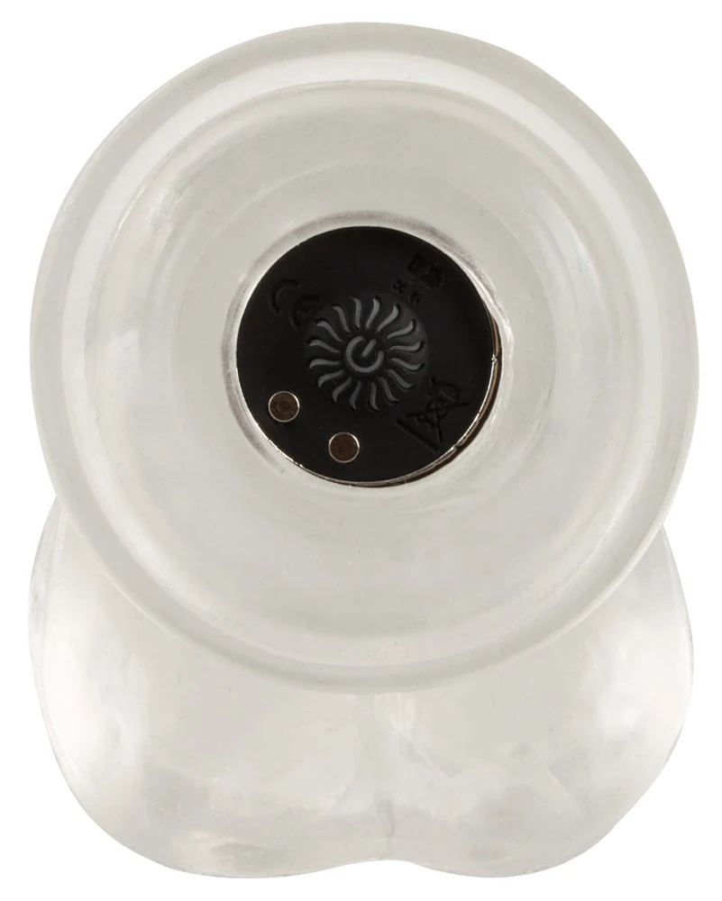 Crystal Vibrator mit Saugfuß 24,5 cm
