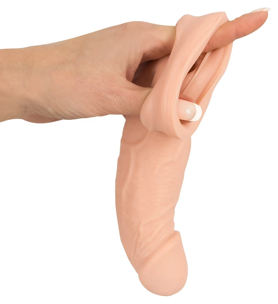 Nature Skin Penis Sleeve with Extension penishülle