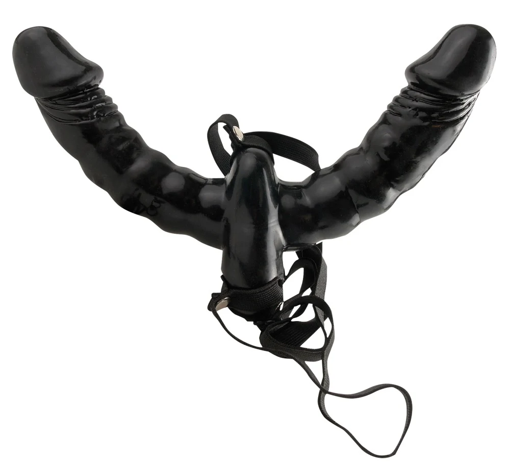 FF Series Double Delight Strap-On-Vibrator strap-on