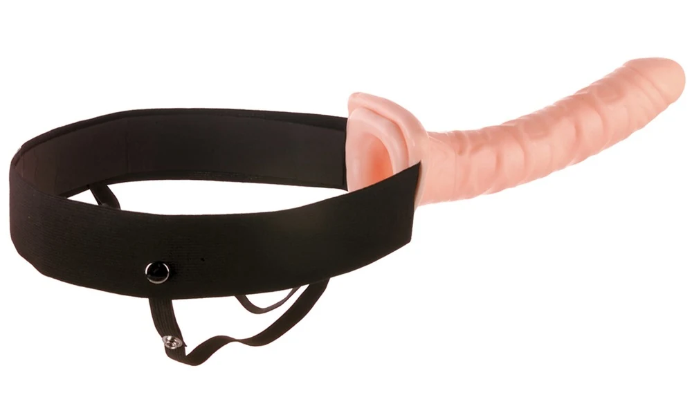 FF Series 10“ Flesh Hollow Strap-on