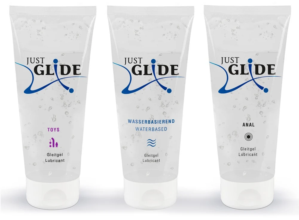 Just Glide Set 3 x 200 ml gleitmittel ohne aroma