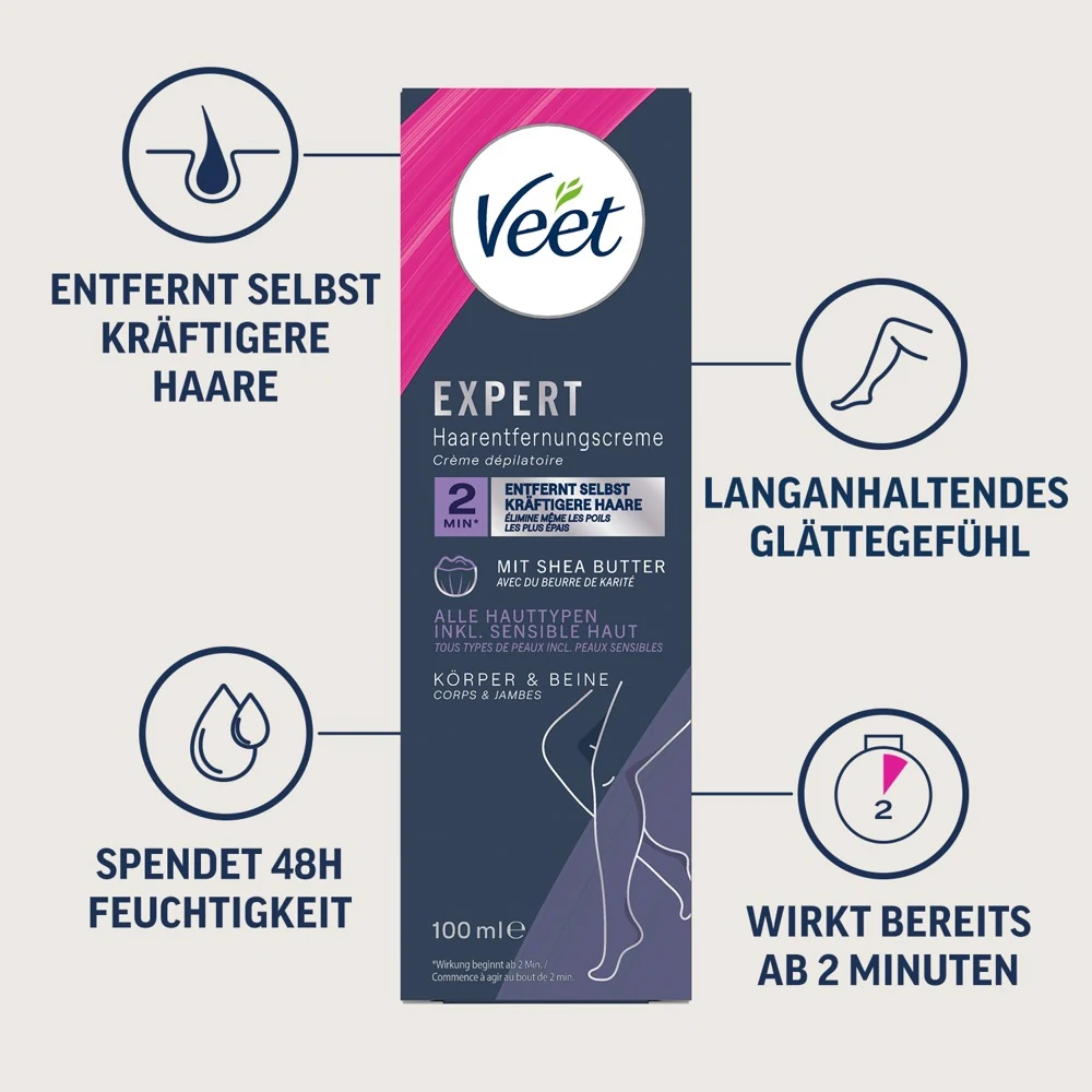 Veet EXPERT Haarentfernungscreme sonstiges