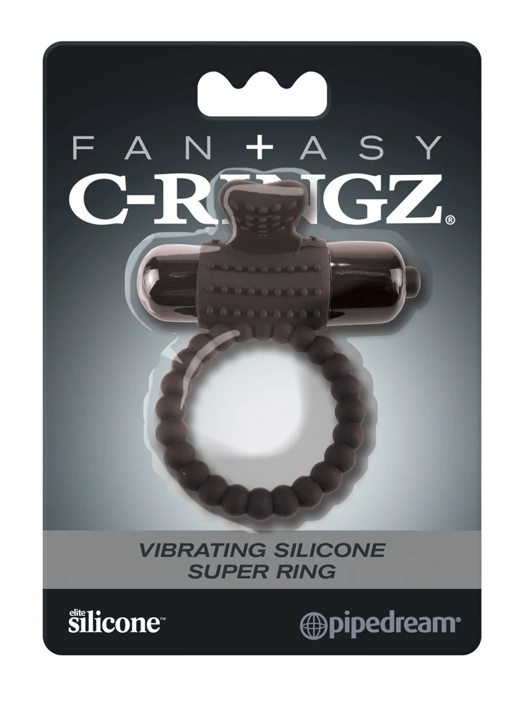 Fantasy C-Ringz Vibrating Silicone Super Ring penisring