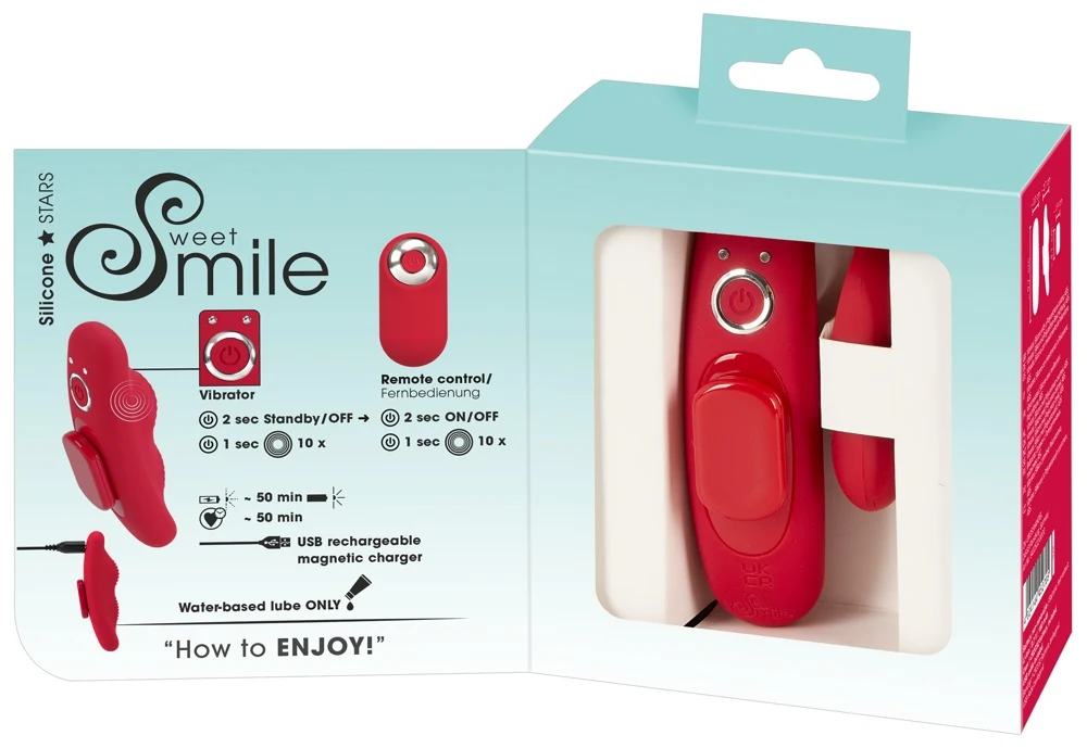 Sweet Smile RC Panty Vibrator 9,7 cm