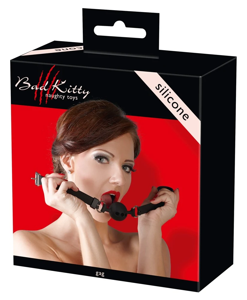 Bad Kitty Silikon-Knebel small masken knebel