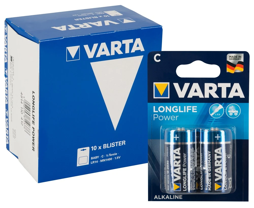 Varta Batterie C 10x2er batterien