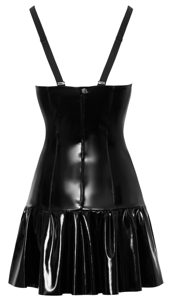 Black Level Kleid aus Lack