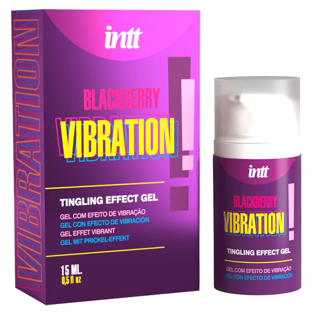 intt Blackberry Vibration! stimulierende gele sprays
