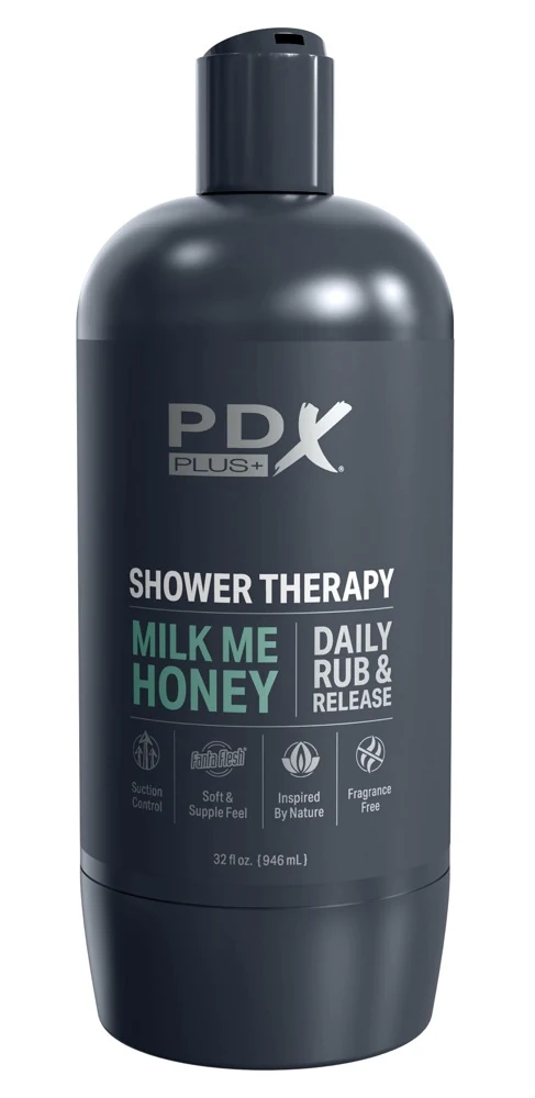 PDX Plus Shower Therapy Milk Me Honey masturbator