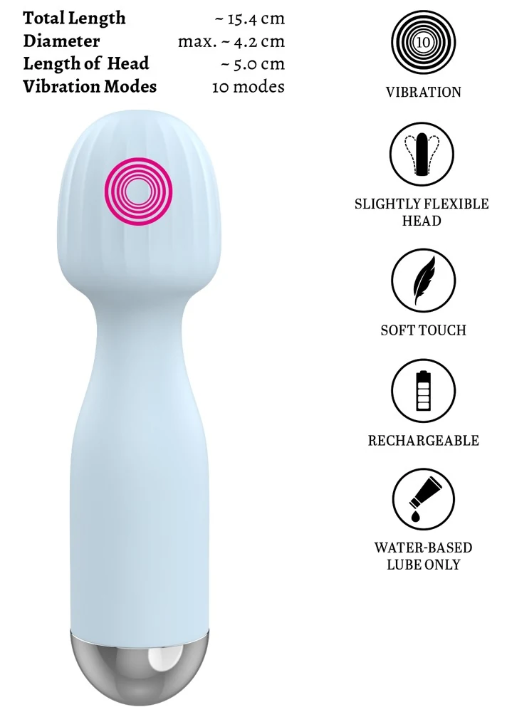 beau coeur VANYOR Mini Wand Massager 15,4 cm vibrator