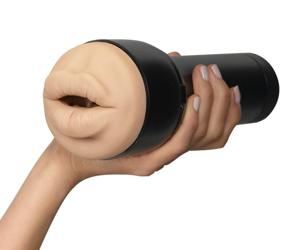 Kiiroo FeelVictoria June Mouth masturbator