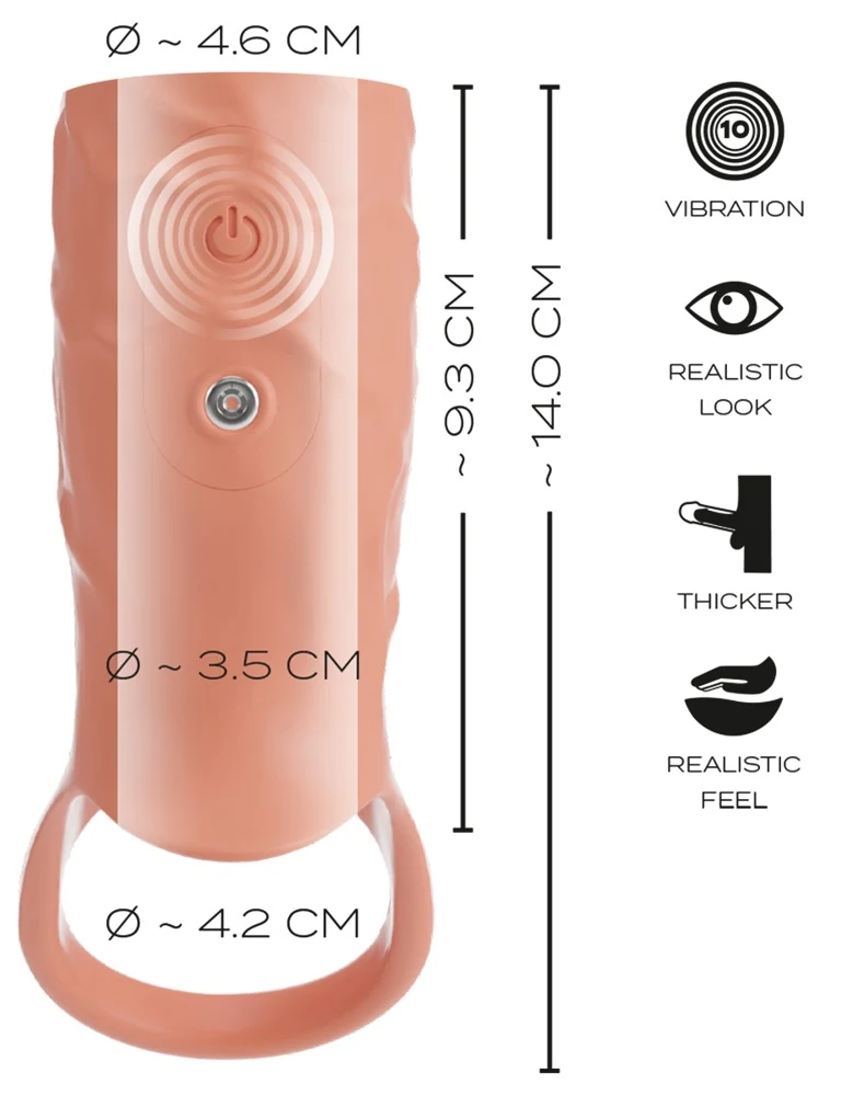 Realistixxx RealSleeve Open penishülle