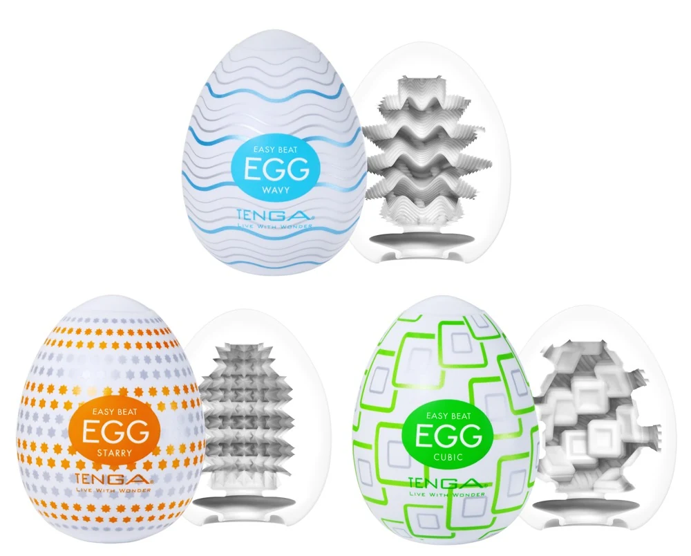 TENGA Egg Standard Set 1 3er masturbator