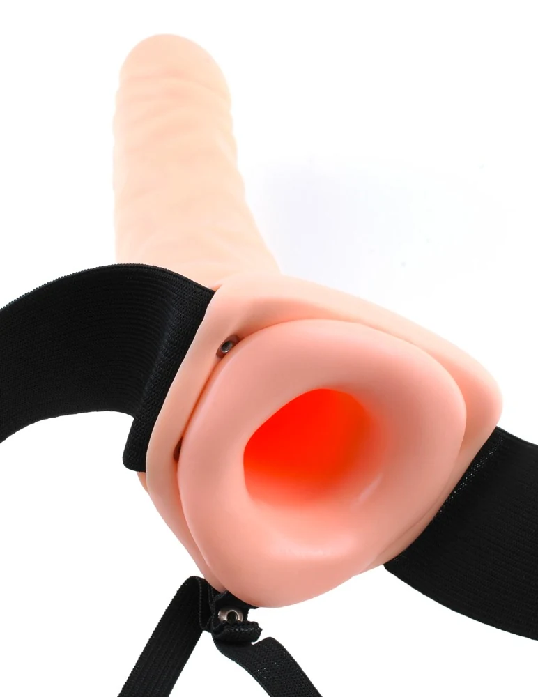 FF Series Vibrating Hollow Strap-On