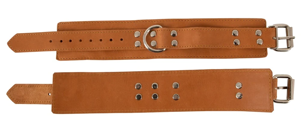 ZADO Handfesseln aus Leder bondage fesseln
