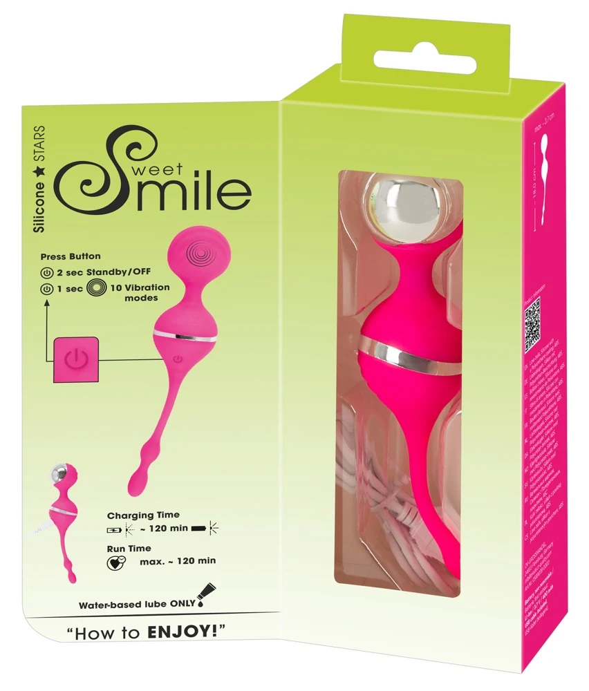 Sweet Smile Vibrating Love Balls liefdesbal