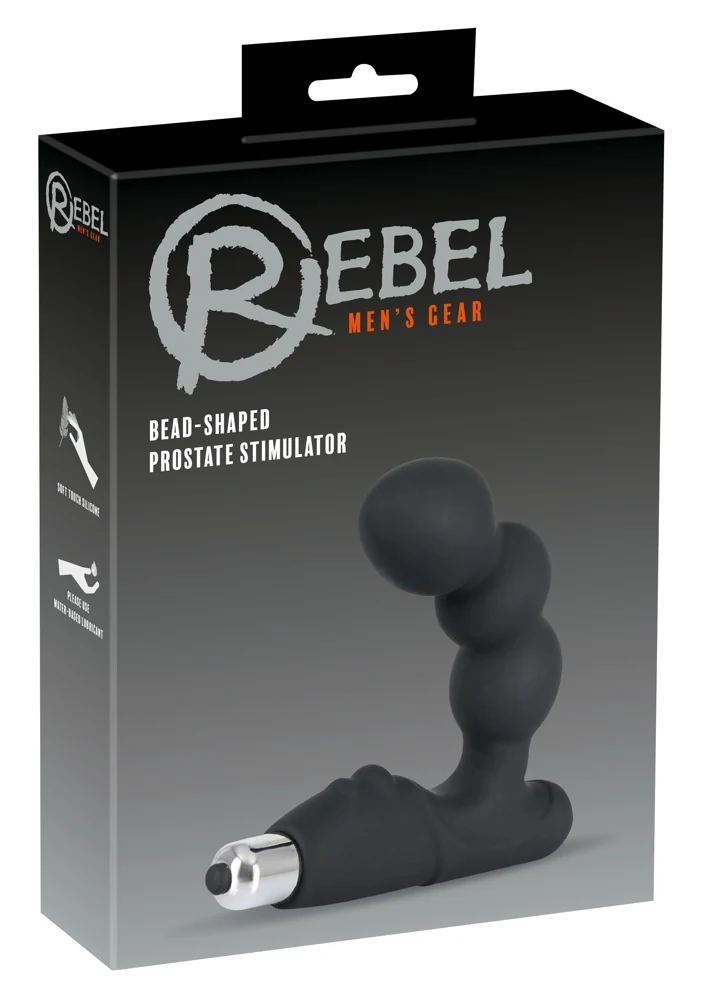 Rebel Bead-Shaped Prostate Stimulator 14 cm anal toy