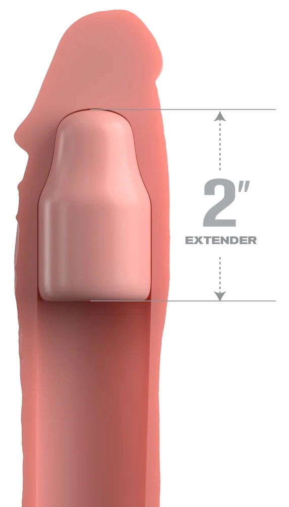 Fantasy X-Tensions Elite 2“ Silicone X-tension with Strap strap-on