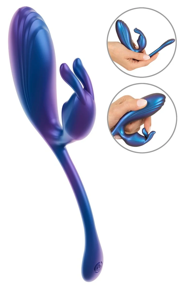 Sweet Smile Flexible Double Bullet 22,5 cm vibrator
