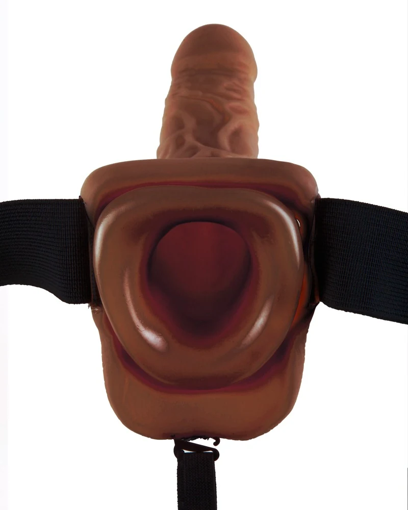 FF Series 9“ Hollow Strap-on with Balls