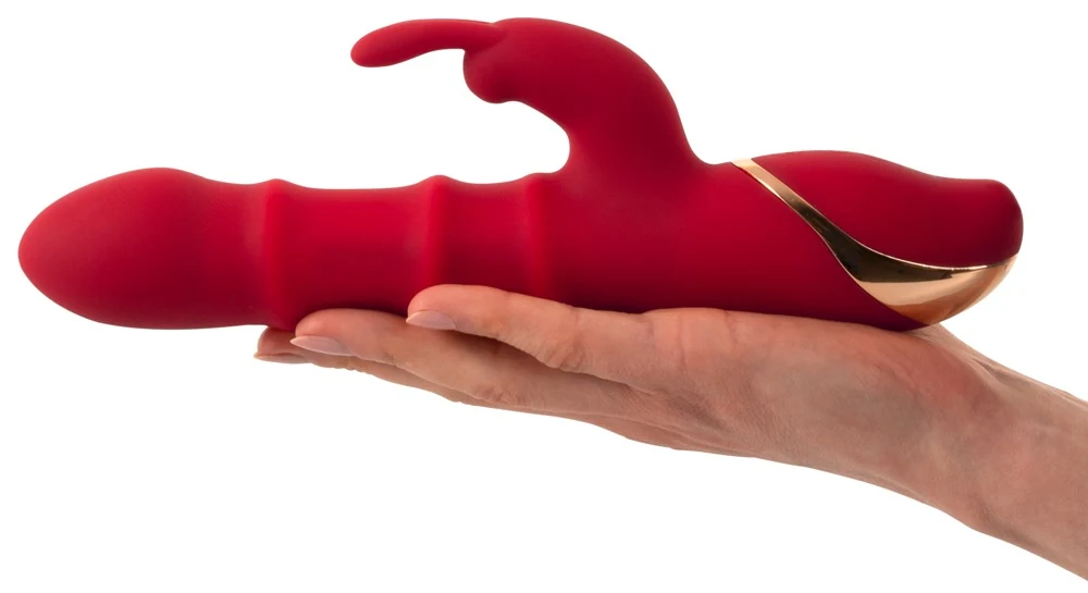 You2Toys Rabbit Vibrator with 3 Moving Rings 23,7 cm