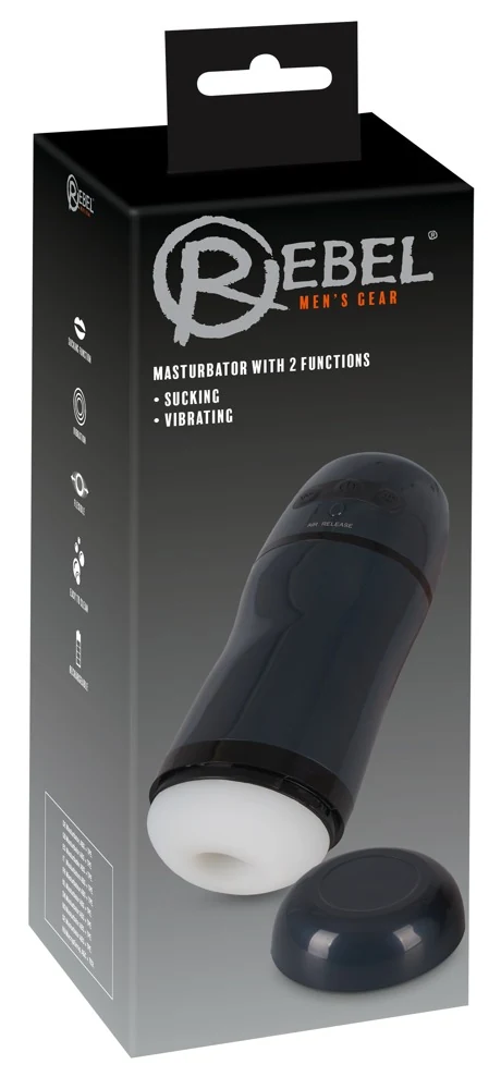 Rebel Masturbator with 2 Functions
