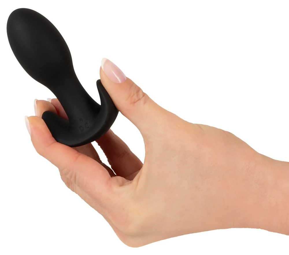 ANOS Butt Plug with Vibration 8,9 cm anal toy