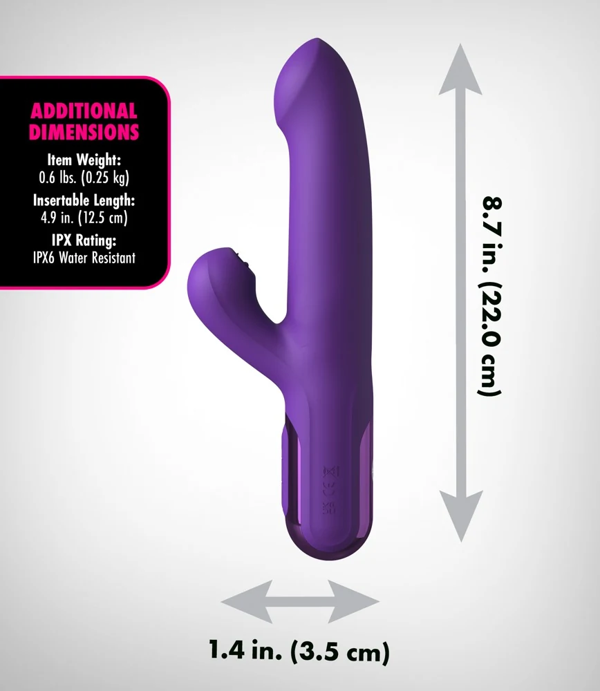 Fantasy For Her Super Sonix Thruster 22 cm vibrator
